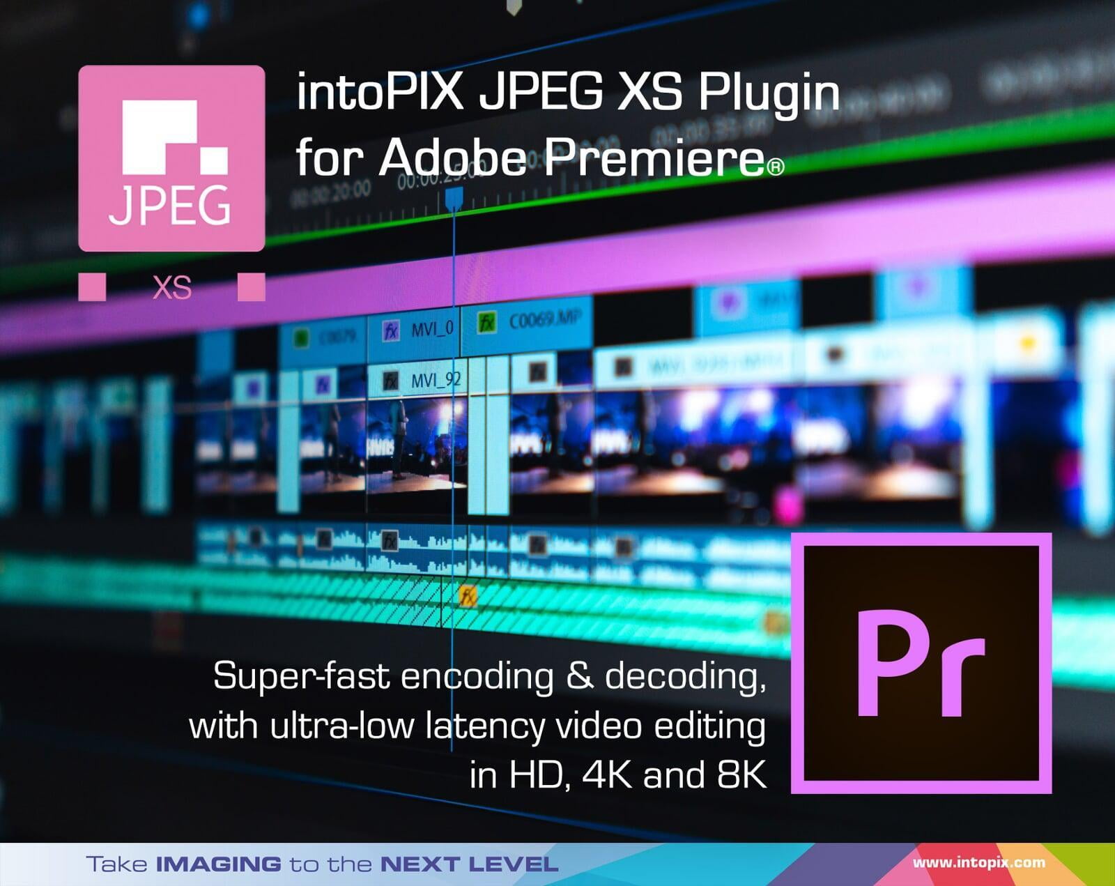 Adoptez le plugin JPEG XS d'intoPIX pour Adobe Premiere® et facilitez votre flux de production vidéo en direct. 